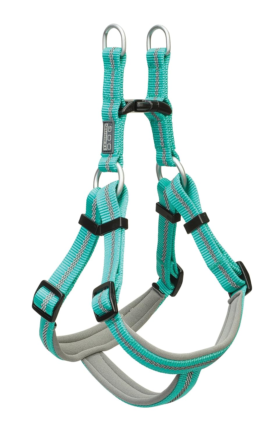 Terrain D.O.G. Terrain DOG Reflective Dog Harness Medium Navy for Safety and Comfort - View 2 of 9