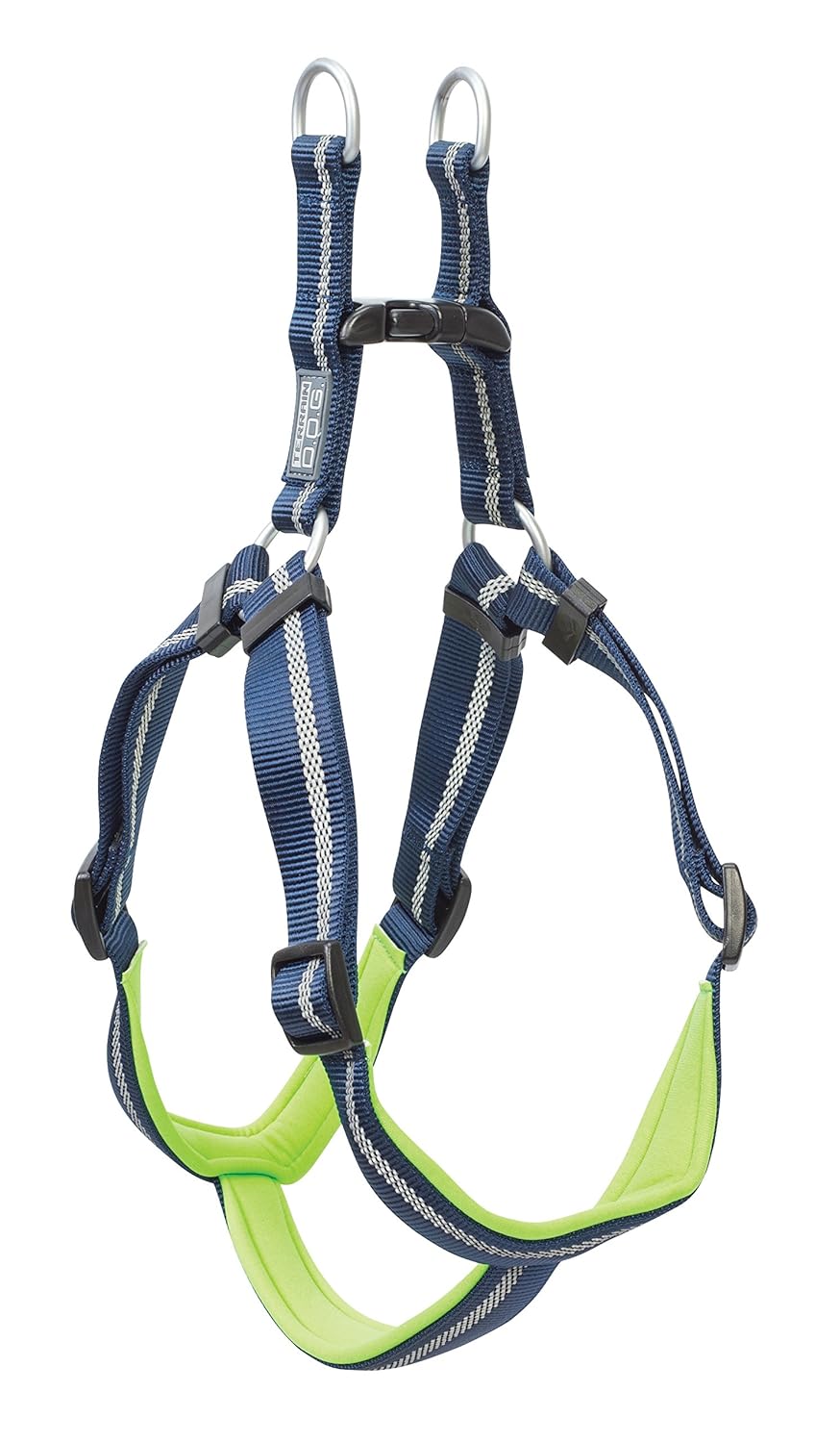 Terrain D.O.G. Terrain DOG Reflective Dog Harness Medium Navy for Safety and Comfort
