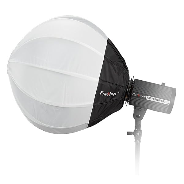 Fotodiox Fotodiox 20in Lantern Softbox Collapsible Globe with Profoto Speedring for Profoto and Compatible Lighting Solutions - View 4 of 6