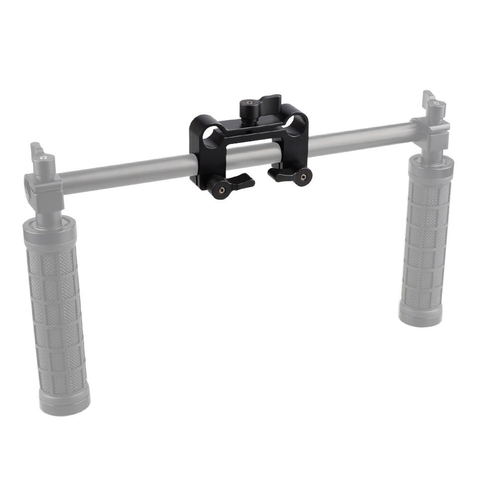 CAMVATE 15mm Rod Offset Railblock 90 Degree DSLR Support Set for Stable Camera Rigging and Enhanced Filmmaking - View 2 of 5