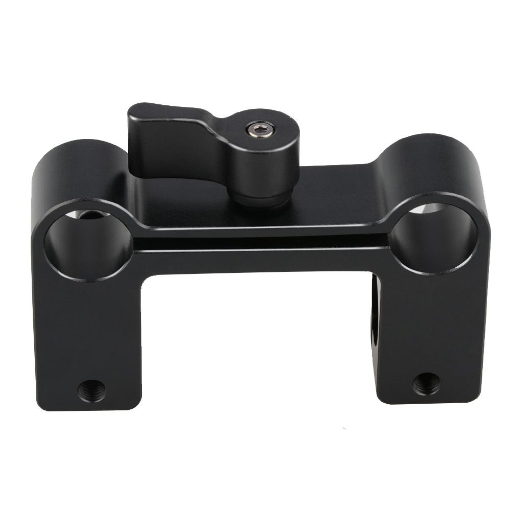 CAMVATE 15mm Rod Offset Railblock 90 Degree DSLR Support Set for Stable Camera Rigging and Enhanced Filmmaking - View 5 of 5