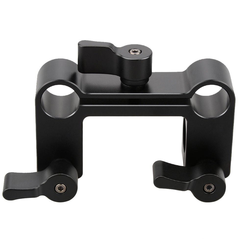 CAMVATE 15mm Rod Offset Railblock 90 Degree DSLR Support Set for Stable Camera Rigging and Enhanced Filmmaking