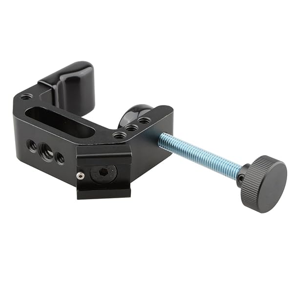 CAMVATE CAMVATE C-Clamp Desktop Mount Holder Stand with Articulated Cold Hot Shoe for Photography and Videography - View 5 of 8