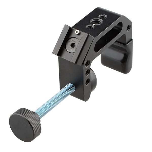 CAMVATE CAMVATE C-Clamp Desktop Mount Holder Stand with Articulated Cold Hot Shoe for Photography and Videography - View 7 of 8