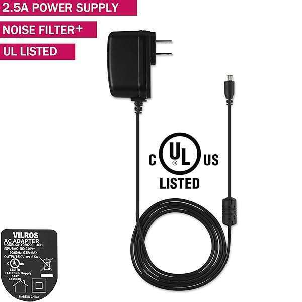 Vilros Raspberry Pi Zero W Starter Kit - Black Case, Power Supply & Accessories Included - View 5 of 10