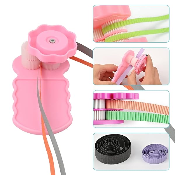 YURROAD YURROAD 19pcs Paper Quilling Tools Kit: Slotted Pen, Board, Comb & More for DIY Crafts - View 7 of 10