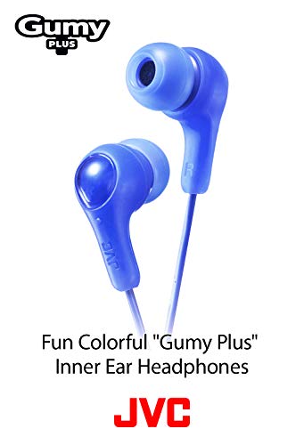 JVC JVC Gumy HAFX7G Green Earbuds: Powerful Sound & Comfortable Fit with Silicone Ear Pieces S/M/L - View 2 of 6