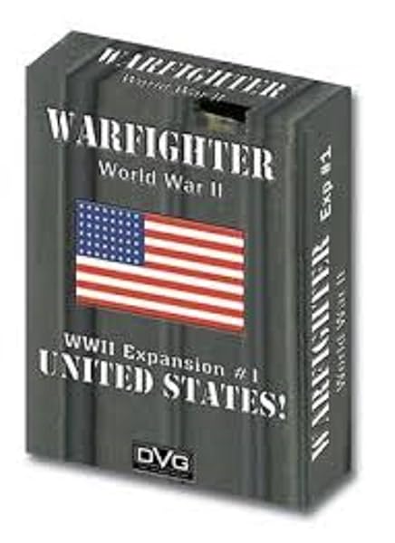 Warfighter WWII Warfighter WWII Expansion 1 USA Strategy Card Game for Tactical Gameplay