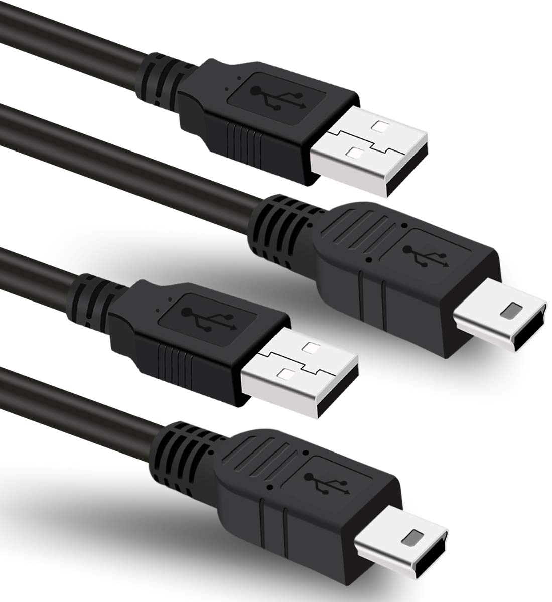 SCOVEE 2 Pack 6FT USB Charger Power Cord for Garmin GPS Navigator Nuvi 57 52LM 55LMT 67LM 2557LMT 2589LMT 2599LMTHD 2639LMT 2689LMT