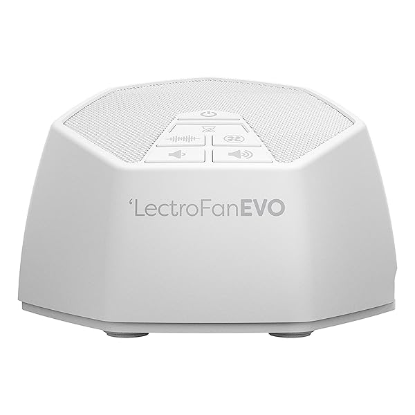 LectroFan LectroFan EVO Guaranteed Non-Looping Sleep Sound Machine with 22 Unique Fan Sounds, White Noise Variations, and Synthesized Ocean Sounds, with Sleep Timer