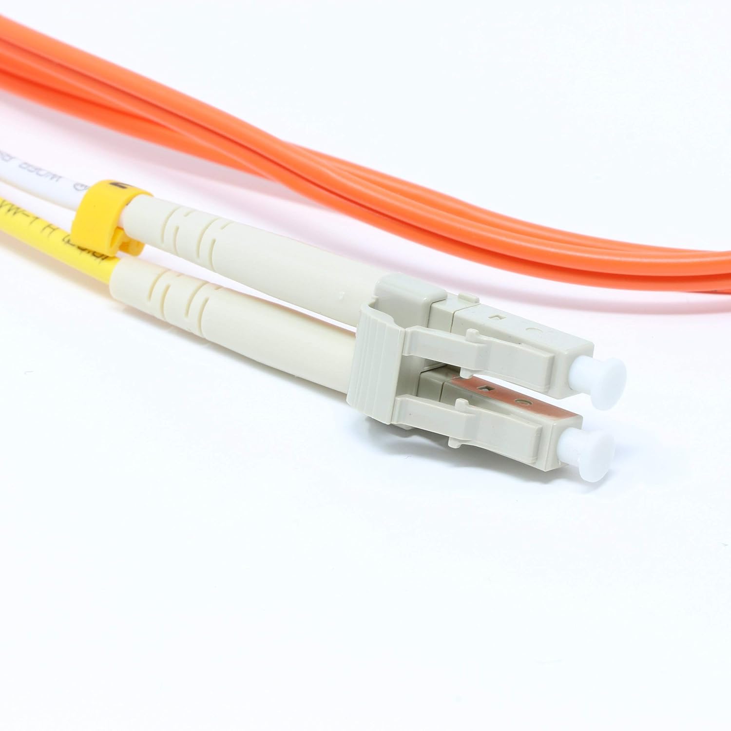 Ultra Spec Cables 1.5 Meter Multimode Duplex Fiber Optic Cable LC to LC Orange 62.5/125 High Speed Connectivity - View 5 of 6