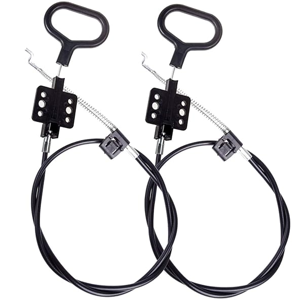 STARVAST "STARVAST 2Pcs Sofa Recliner Cables Replacement - 36.5" D Ring Pull Handle for Easy Couch Reclining"