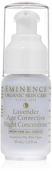 Eminence Shop Eminence Lavender Age Corrective Night Concentrate Serum - 1.2 oz for Unisex Skincare