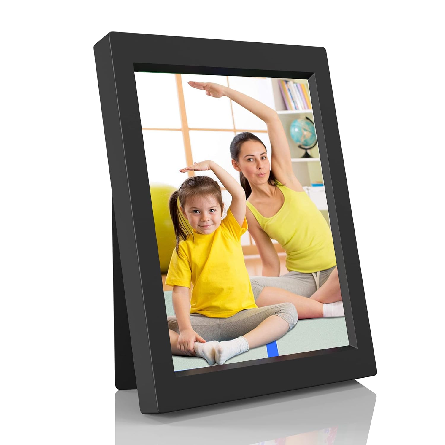 KWANWA KWANWA 5x7 Voice Recordable Picture Frame Personalized for Gifts Tabletop Wall Mount for Boys Girls Parents Grandparents Birthday Christmas - View 7 of 9