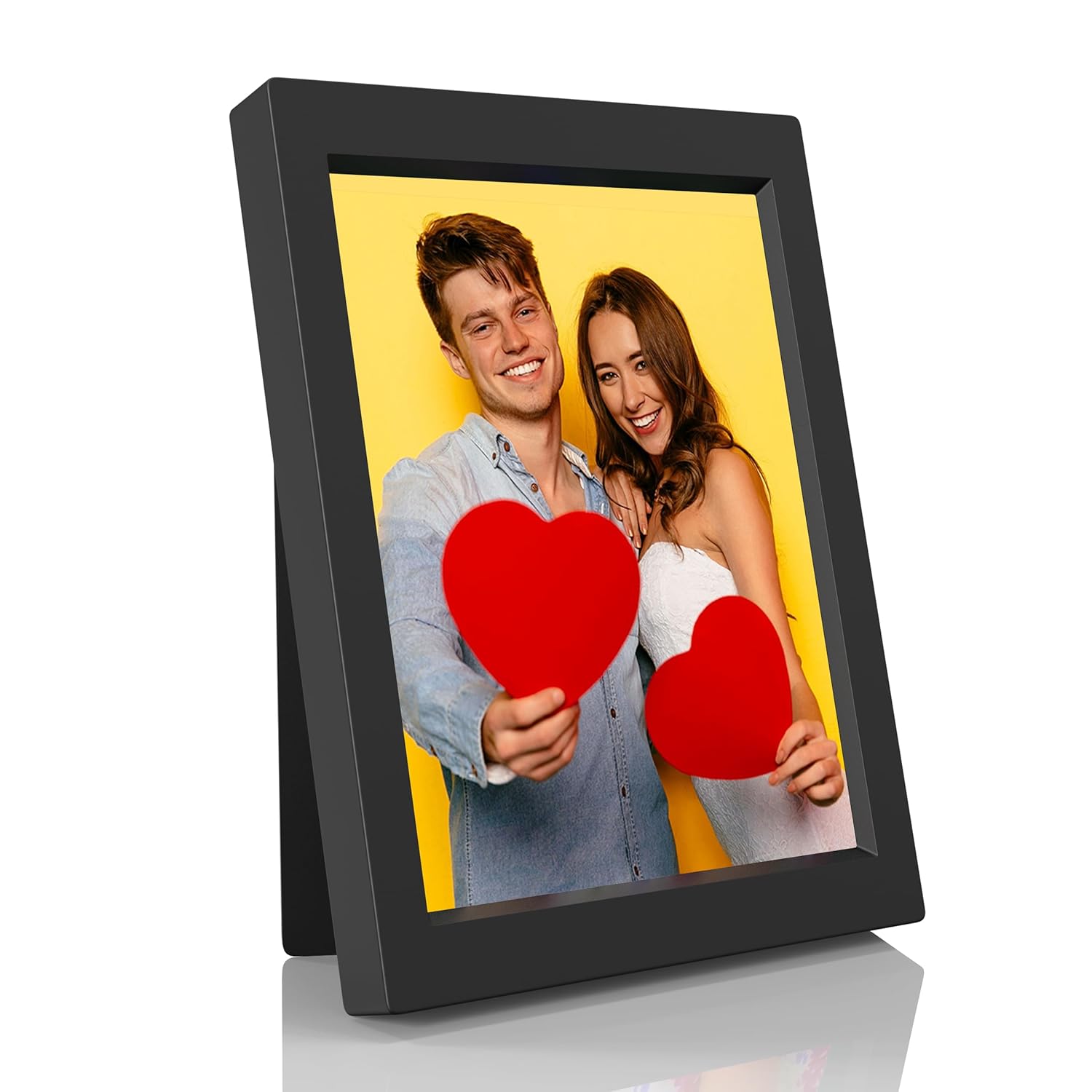 KWANWA KWANWA 5x7 Voice Recordable Picture Frame Personalized for Gifts Tabletop Wall Mount for Boys Girls Parents Grandparents Birthday Christmas - View 8 of 9