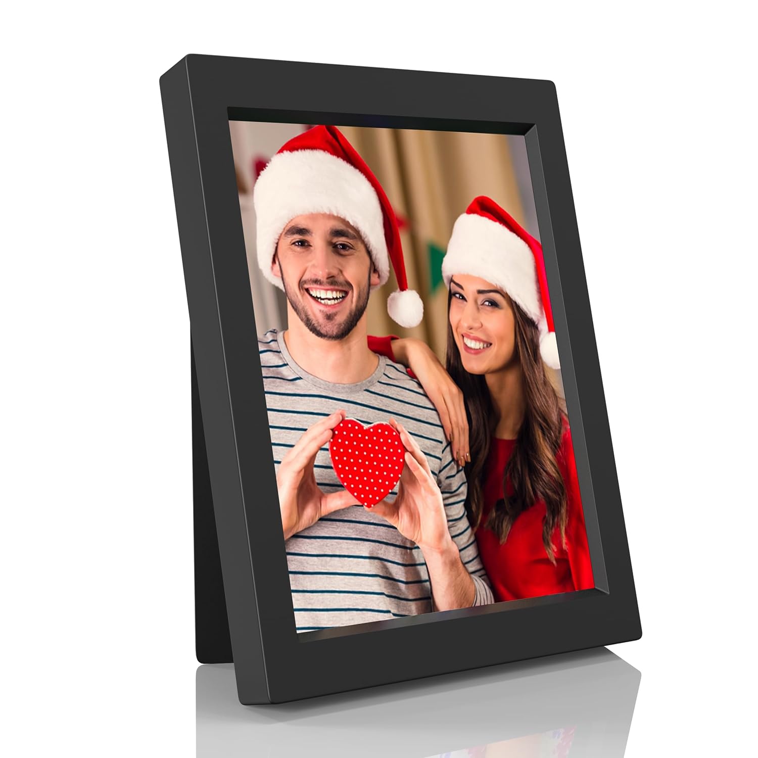 KWANWA KWANWA 5x7 Voice Recordable Picture Frame Personalized for Gifts Tabletop Wall Mount for Boys Girls Parents Grandparents Birthday Christmas