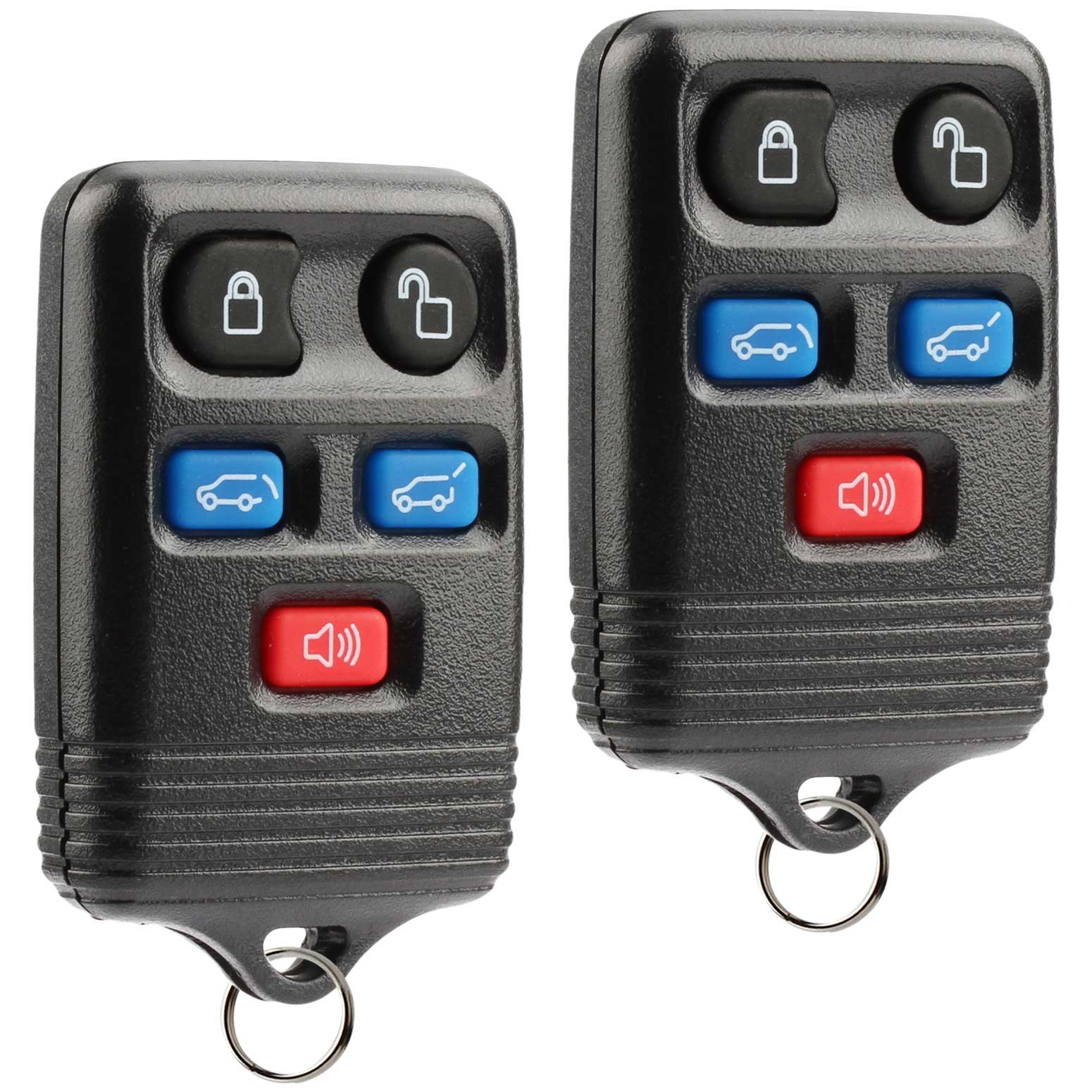 Car Key Fob Keyless Entry Remote Set of 2 for 2003-2010 Ford Expedition and 2008-2010 Lincoln Navigator CWTWB1U551