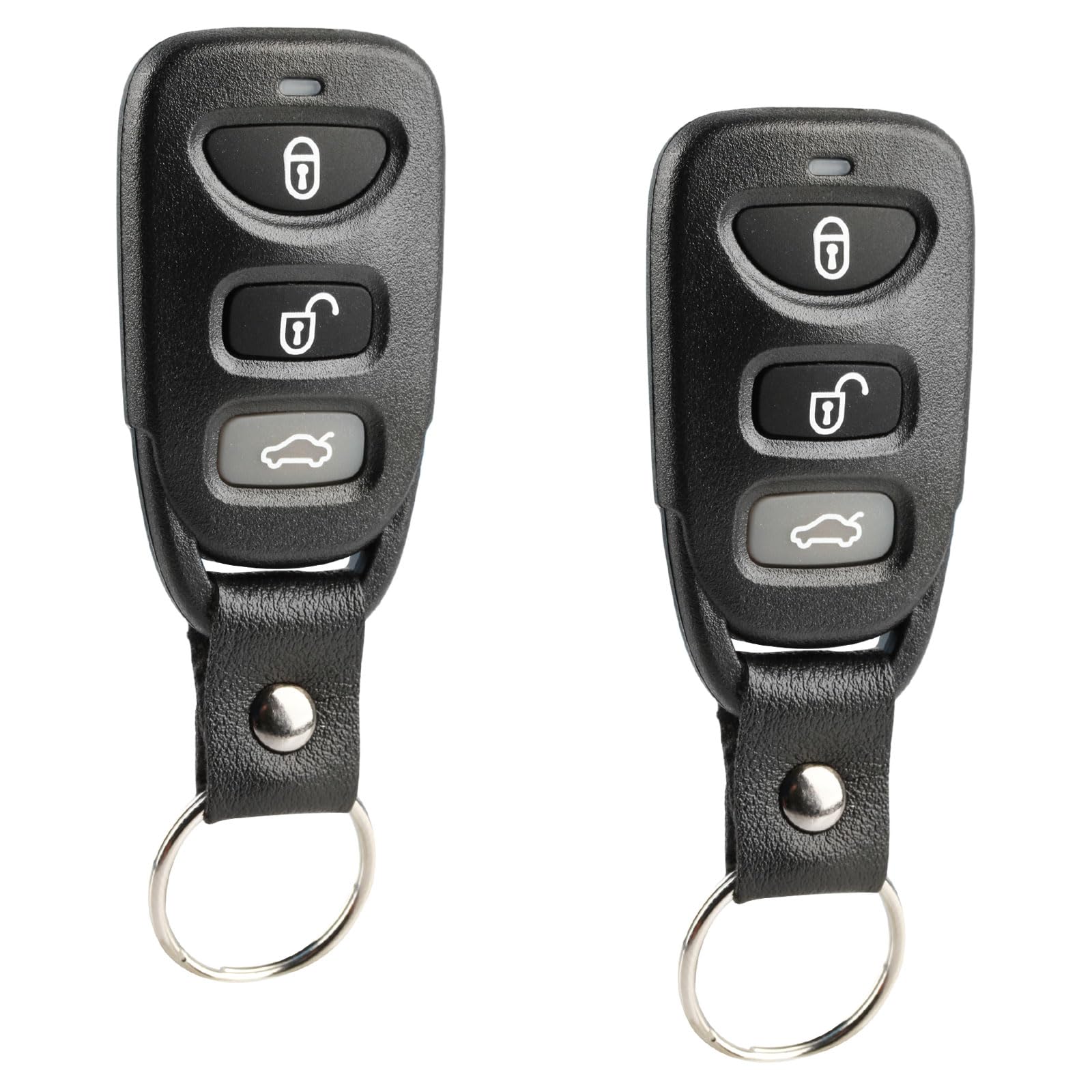 Car Key Fob Keyless Entry Remote Set of 2 for 2007-2010 Hyundai Elantra and 2006-2010 Hyundai Sonata OSLOKA-310T