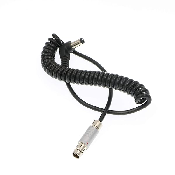 Uonecn Uonecn 3 Pin Male to Right Angle DC Spring Cable for Tilta Cameras Power Cable High Quality Durable Connection - View 3 of 10