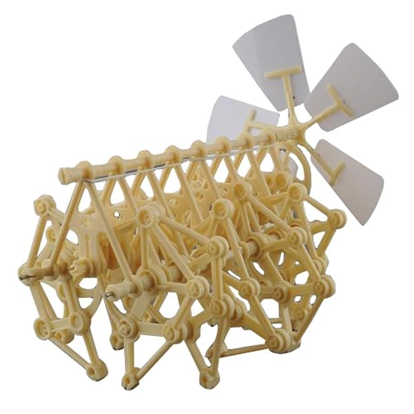 HEYZLASS HEYZLASS Mini Strandbeest Model Kit Wind Power DIY Beast Creative Gift for Birthdays and Holidays
