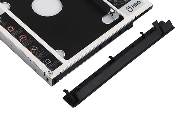 DY-tech DY-tech Hard Drive Enclosure Caddy for HP Elitebook 8560w 8570w 8760w 8770w with Faceplate Bezel and Mounting Bracket - View 7 of 8