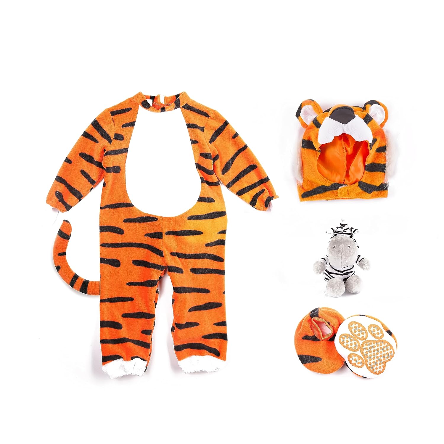 Spooktacular Creations Spooktacular Creations Halloween Baby Tiger Costume Set for Kids 18 to 24 Months Deluxe Dress Up Party Outfit - View 5 of 9