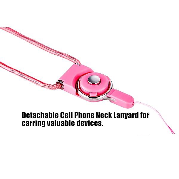 iBarbe iBarbe 4Pack Universal Cell Phone Neck Lanyard Strap Nylon Necklace Rope for Smartphones and Keys - View 4 of 6