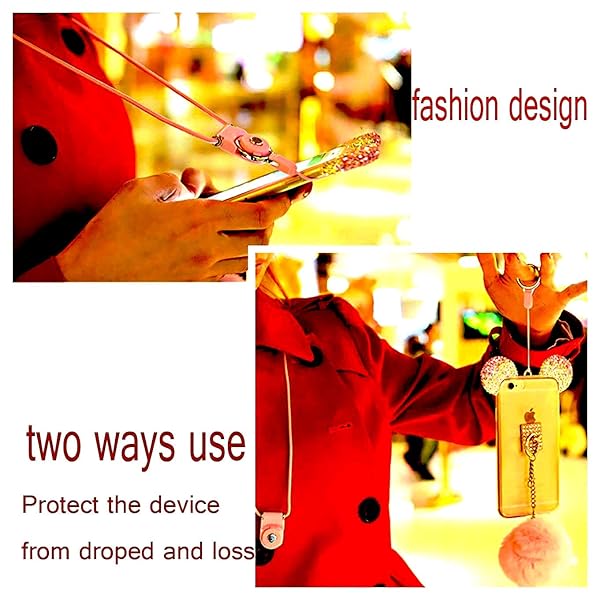 iBarbe iBarbe 4Pack Universal Cell Phone Neck Lanyard Strap Nylon Necklace Rope for Smartphones and Keys - View 6 of 6