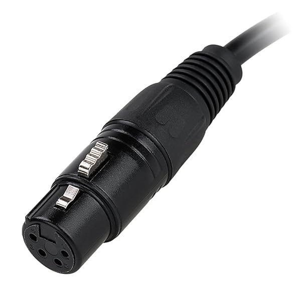 Fotodiox Fotodiox Power Adapter Cable 4Pin XLR Female to 4Pin XLR Male 67.5in for Reliable Power Connection - View 6 of 8