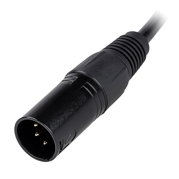 Fotodiox Fotodiox Power Adapter Cable 4Pin XLR Female to 4Pin XLR Male 67.5in for Reliable Power Connection - View 7 of 8