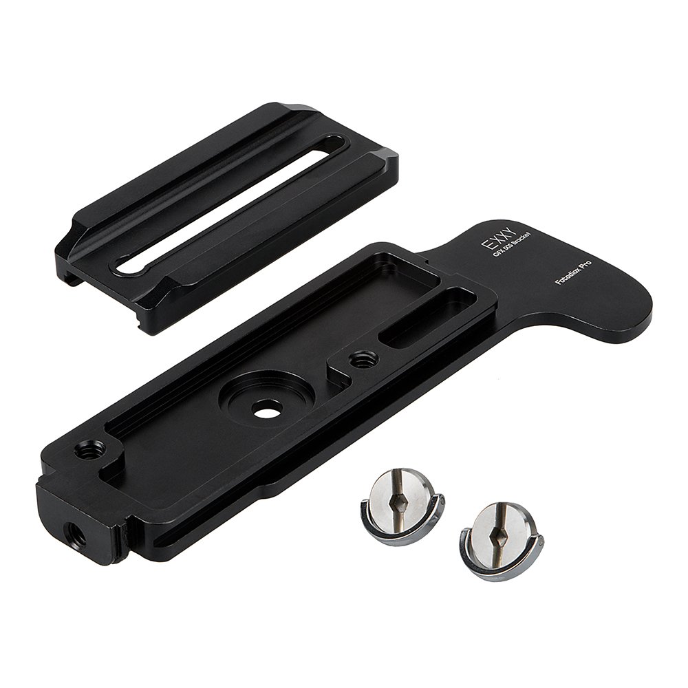 Fotodiox Exxy L-Bracket for Fujifilm GFX 50S All Metal Black Camera Hand Grip for Arca Swiss Quick Releases by Fotodiox Pro - View 2 of 9