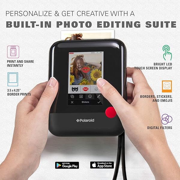 Zink Zink Polaroid Premium 3.5 x 4.25 Inch Photo Paper 20 Sheets for Pop Instant Camera - View 9 of 9