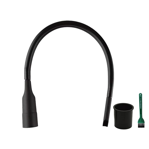 EZ SPARES "EZ SPARES 25-Inch Flexible Vacuum Crevice Tool Kit for 1-1/4" & 1-3/8" Hoses - Perfect for Deep Cleaning!"