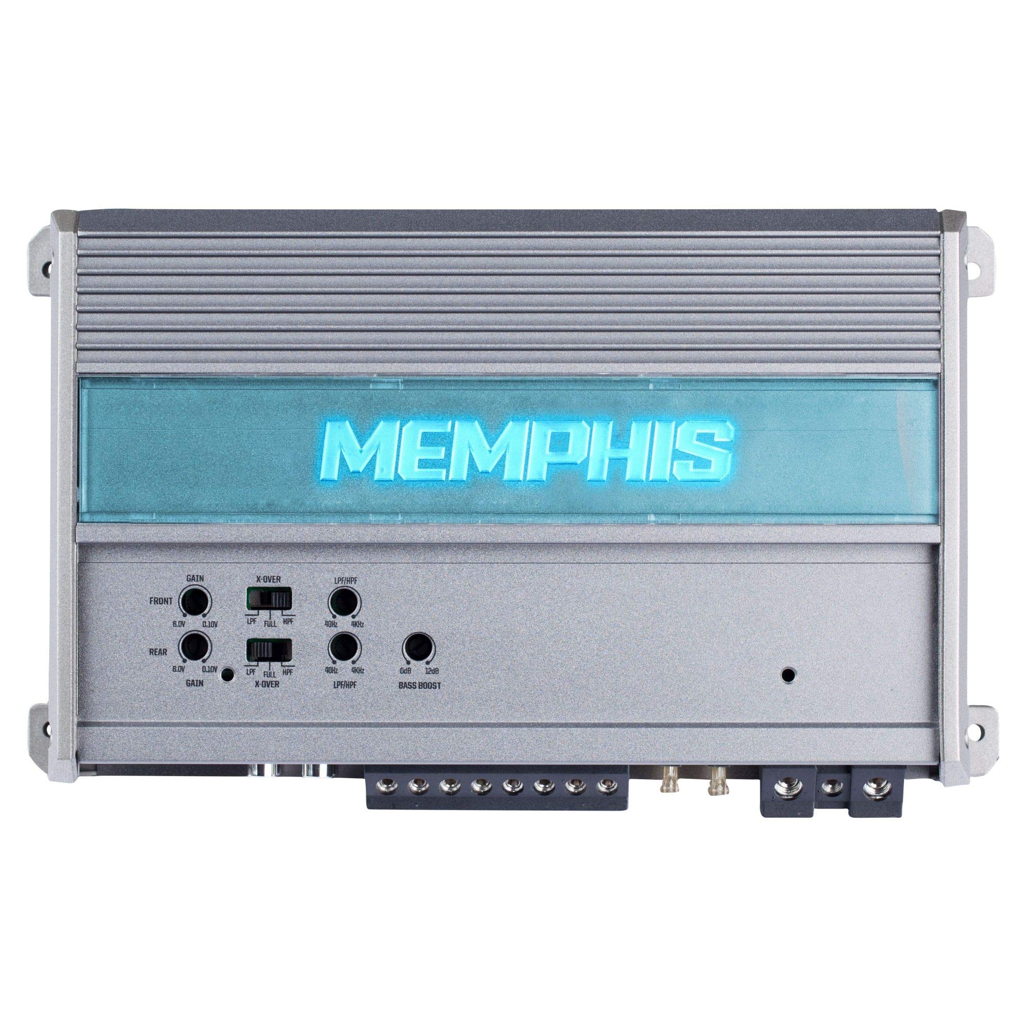 Memphis MXA4804M 4 Channel 480W RMS Class D Marine Amplifier for Superior Sound Quality - View 2 of 6