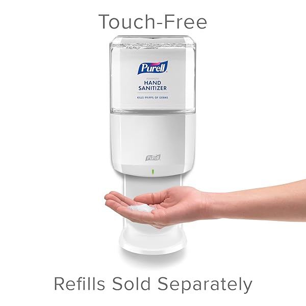 Purell PURELL ES8 Automatic Hand Sanitizer Dispenser - Energy-on-the-Refill, 1200 mL, White - Pack of 1 (Model 7720-01) - View 4 of 10