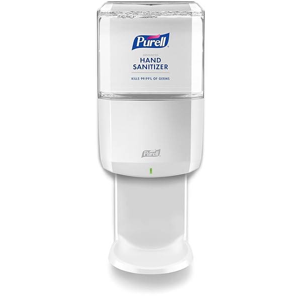 Purell PURELL ES8 Automatic Hand Sanitizer Dispenser - Energy-on-the-Refill, 1200 mL, White - Pack of 1 (Model 7720-01)