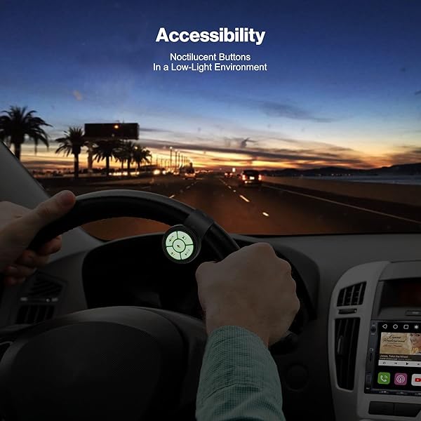 ATOTO ATOTO AC-44F5 Wireless Remote Control for Car Stereos - Luminous Buttons, Plug & Play, Compatible with SA102, A6Y, F7 & More - View 7 of 7