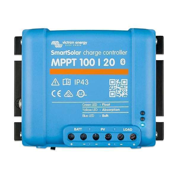 Victron Energy SmartSolar MPPT Charge Controller 20A 48V - Bluetooth Solar Panel Solution