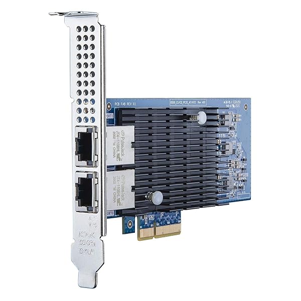 10Gb NIC PCIe Network Card for Intel X550-T2 | Dual RJ45, 100M/1G/10G Ethernet Adapter for Windows/Linux/VMware