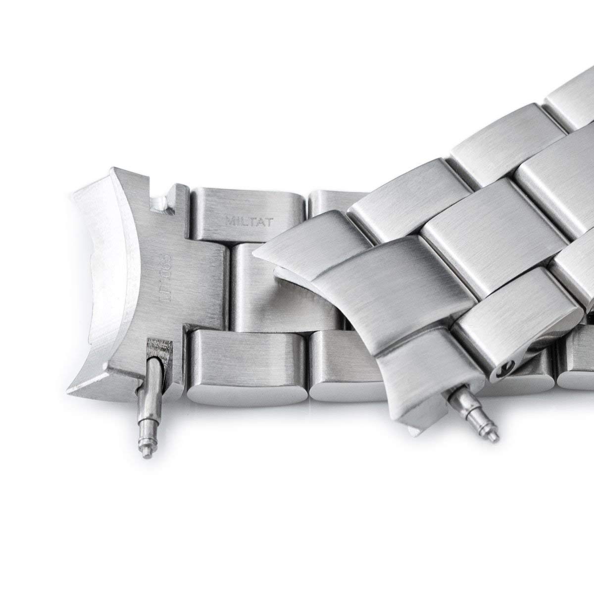 MiLTAT MiLTAT 20mm Super-O Boyer Watch Band for Seiko Alpinist SARB017 SPB155 SBEJ005 Hamilton Khaki H70455733 - View 4 of 5