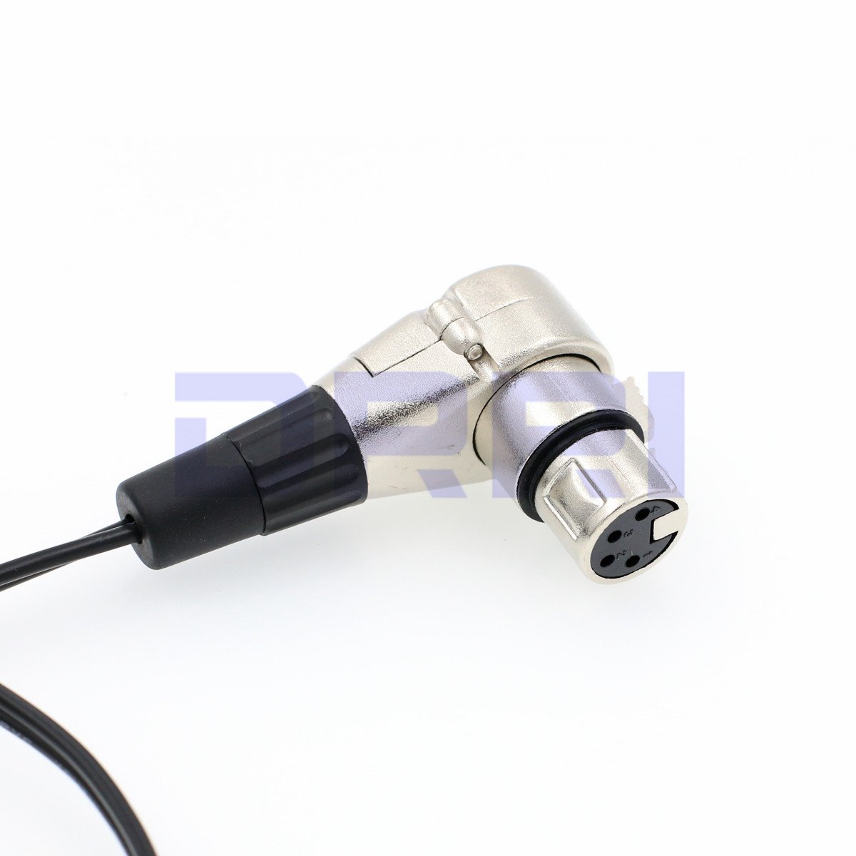 DRRI DRRI D-Tap to XLR 4-pin Female Right Angle Power Cable for DSLR Camcorders and ARRI Camera Monitors - View 3 of 4
