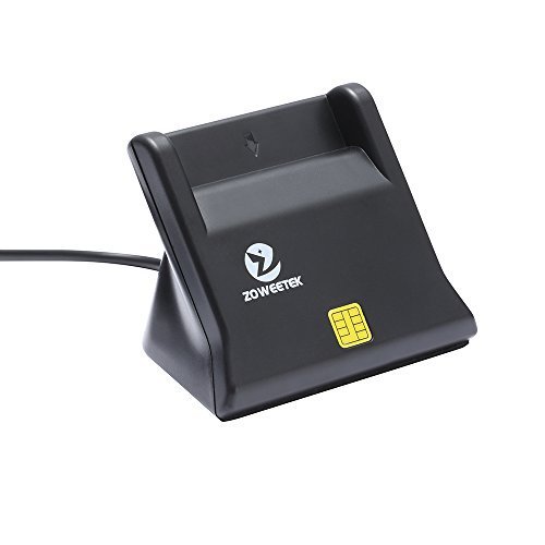 Zoweetek DOD Military USB Smart Card Reader for Windows Mac OS Linux Fast and Reliable Access - View 9 of 9