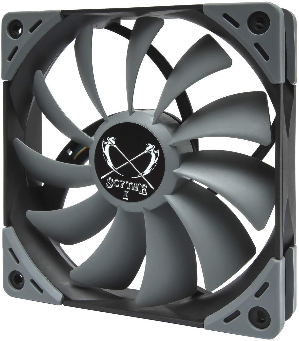 SCYTHE Kaze Flex 120 High Air Flow PC Case Fan 120mm Fluid Dynamic Bearing 3-pin Connector 2000RPM for Optimal Cooling Performance