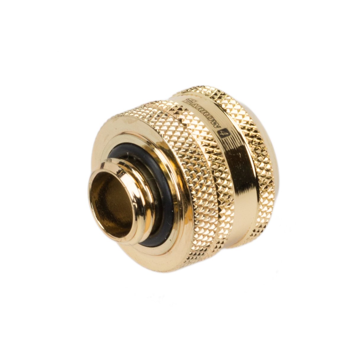 Barrow G1/4 to 16mm Hard Tubing Compression Fitting Gold 4 Pack for Efficient Water Cooling Systems - View 2 of 3