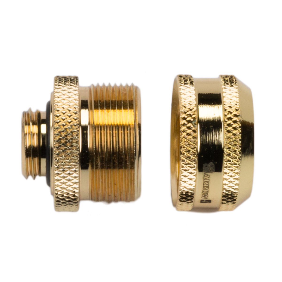 Barrow G1/4 to 16mm Hard Tubing Compression Fitting Gold 4 Pack for Efficient Water Cooling Systems - View 3 of 3