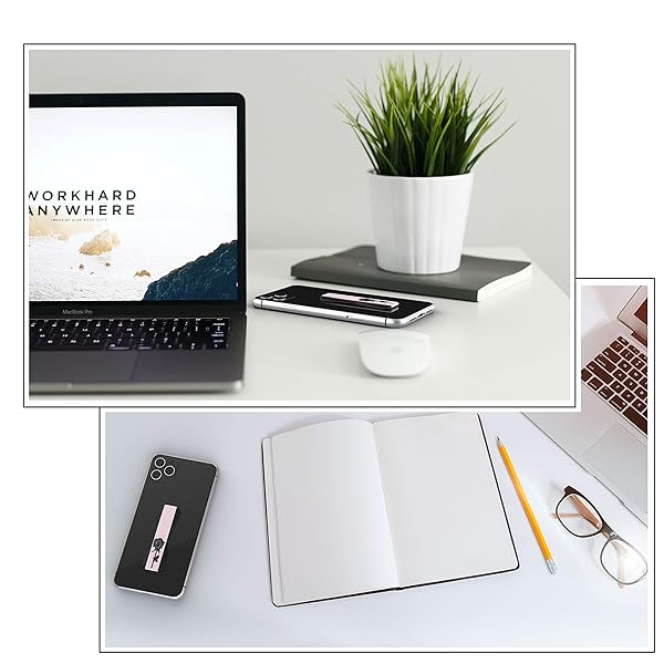 LOVEHANDLE LOVEHANDLE Universal Phone Grip Black Rose Design for Smartphones Mini Tablets and Cases LH-01-BlackRose - View 7 of 10