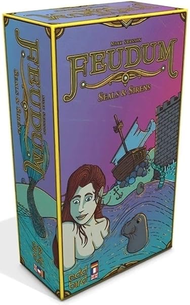 Odd Bird Odd Bird Games Feudum Seals and Sirens Expansion for Strategic Board Game Enthusiasts