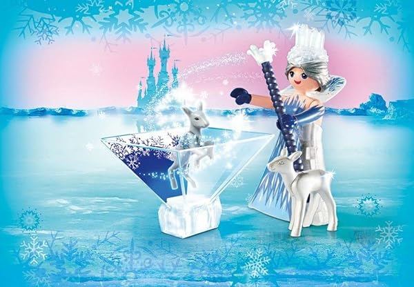 Playmobil Playmobil 9350 Magic Playmogram 3D Ice Crystal Princess Fun Role Play Set for Kids Ages 4 and Up - View 2 of 3