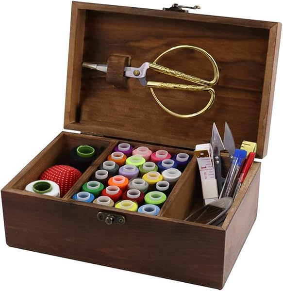Flytreal Flytreal Retro Dandelion Sewing Kit Box - Complete Home Repair Tool Set for Beginners & All Ages - View 2 of 7