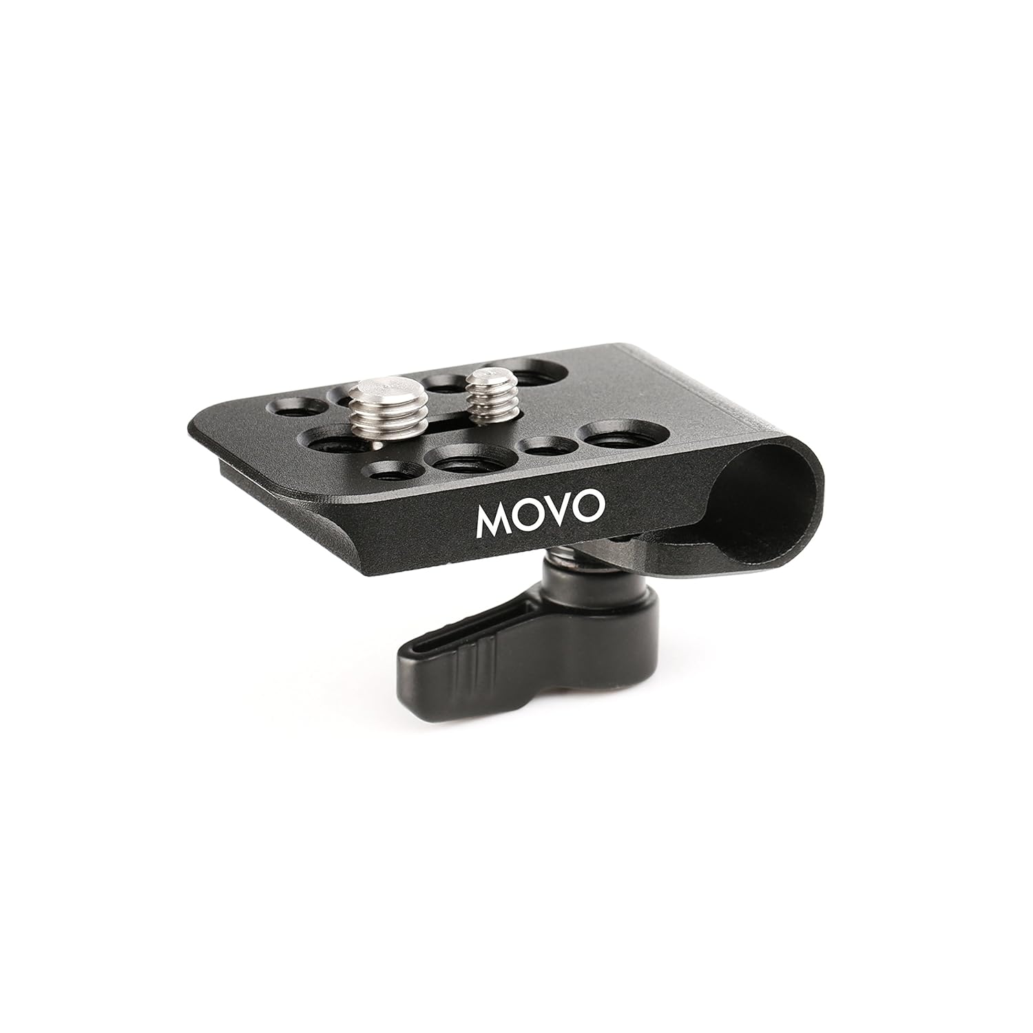 Movo Movo CAB1000 Modular Rod Clamp Adapter for Cameras Monitors Recorders 2 Pack with 15mm Mounting Threads - View 3 of 8